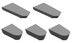 用于鑲制旋轉(zhuǎn)鉆進(jìn)煤層、軟巖層鉆頭與采掘機(jī)截齒